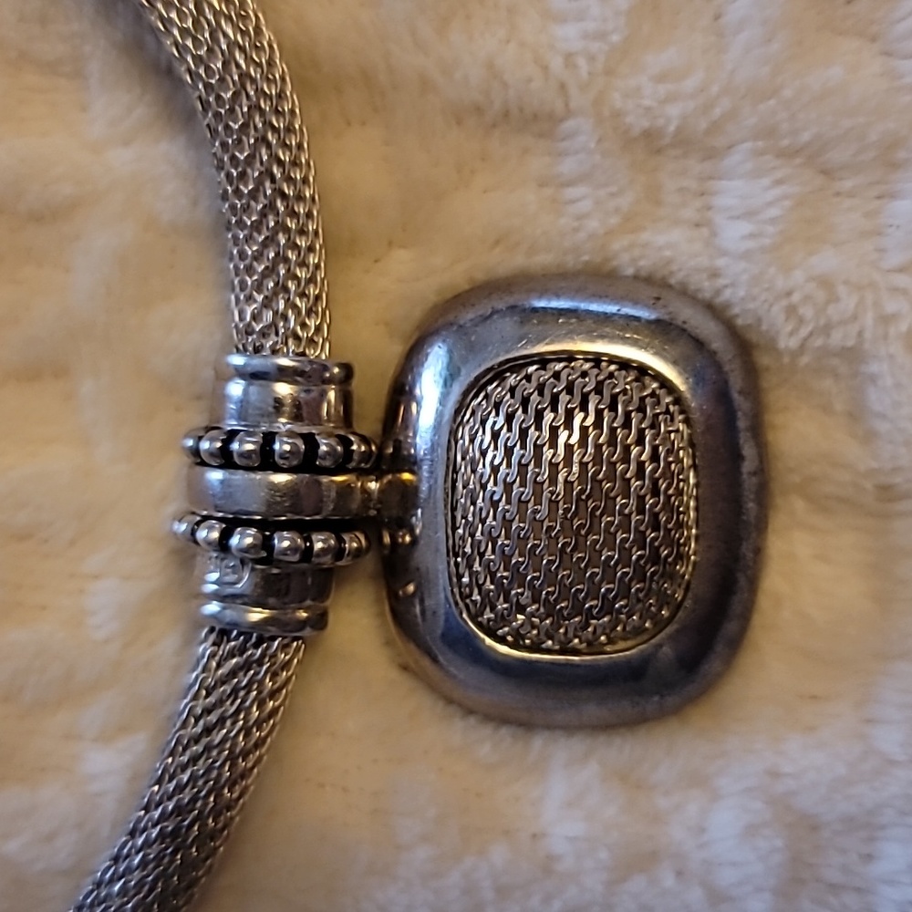 Joseph Esposito Mesh Necklace & Pendant - Picture 5 of 11